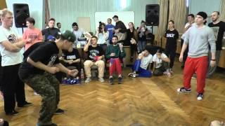 Скорый  Пермь   Москва Hip Hop 1 4 Казим vs BIK-MAK