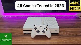 Xbox One S (45 Games Tested) in 2023 | 4K HDR TV