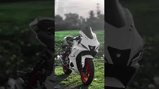 New V4  #r15whatsappstatus #automobile #whitecolour #r15 #yamahar15 #rider #duke #r15tamilyt