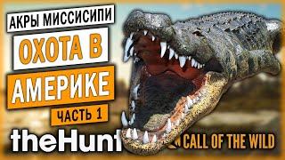 theHunter Call of the Wild  | НОВЫЙ ЗАКАЗНИК "АКРЫ МИССИСИПИ" | ОХОТА НА КРОКОДИЛОВ | (часть 1)