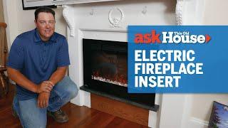 How to Install a Fireplace Insert in an Unconventional Opening | Ask This Old House