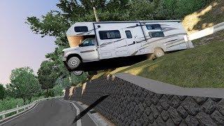 RV Motorhome down Irohazaka Challenge! Touge Everything! - Assetto Corsa