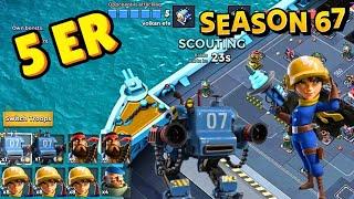 Warships Season 67 [ 5 ER Attacks Problem !!! Heavy Choppa Required ] Boombeach Gameplay