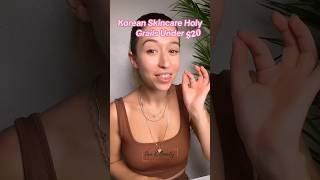 3 Korean Skincare Holy Grails Under $20 #koreanskincareproducts #koreanskincare #kbeautyproducts