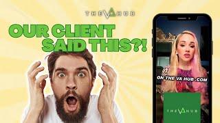 REACTING TO A CLIENT'S TESTIMONIAL  | The VA Hub