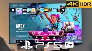 Apex Legends PS5 Pro Gameplay With LG Oled TV 4K (120HZ)