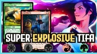 🟢Surprise OTK Wins With HASTY Tifa! | MTG Arena Standard Ranked Final Fantasy
