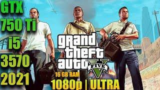 GTA 5 best graphics  settings for gtx 750ti i5 3570 16gb ram |2021|