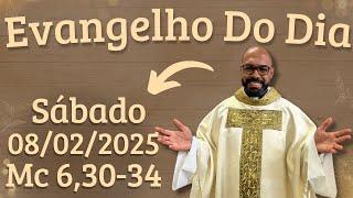 EVANGELHO DO DIA –08/02/2025 - HOMILIA DIÁRIA – LITURGIA DE HOJE - EVANGELHO DE HOJE -PADRE GUSTAVO