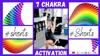 How To Activate All 7 Chakras  #SHORTS (Yoga Time-Lapse)