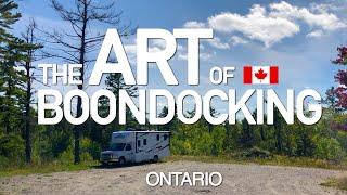 The Art of Boondocking in Canada Ontario RV