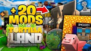 TOP 20 MODS de TORTILLALAND para MINECRAFT 1.12.2 - 1.21 JAVA SHADER + PACK 