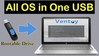 How to Create Multiboot USB for all OS | All OS in Single USB