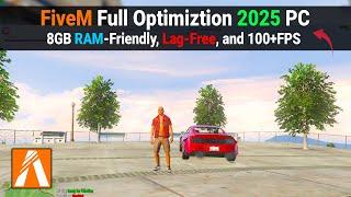 FiveM (GTA V RP) 2025: Boost FPS And Fix Lag on FiveM Low End PC | FiveM FPS BOOST | GTA 5 FPS BOOST