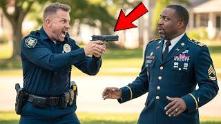 Racist Cop Aims at Army Colonel — 10 Minutes Later, He’s Dragged Out by Federal Agents