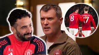 Ruben Amorim Fires Back at Roy Keane! Bruno Fernandes' Importance & Garnacho Incident Explained!