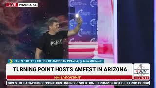 FULL SPEECH: James O' Keefe TPUSA's America Fest Conference: Day Two - 12/20/24