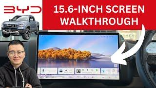 BYD's New System - 15.6-inch Infotainment Screen Walkthrough | OVERLOADED with Features!