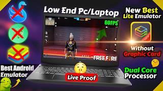 New Msi App Player Lite Emulator For Low End Pc/Laptop 2025 | Dual Core Pc Mai Free Fire 60FPS Mai