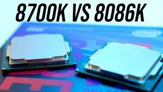 Intel i7-8700K vs i7-8086K - CPU Comparison Benchmarks