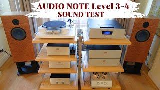 AUDIO NOTE: TT-3 Turntable, IO GOLD, M5 RIAA, CDT Four  Transport, DAC4.1X, Jinro, AN-E-SPE HE Sign.