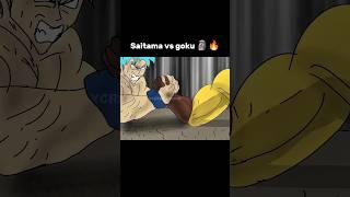 Saitama vs goku arm wrestling competition  #anime #shorts #badass #moments