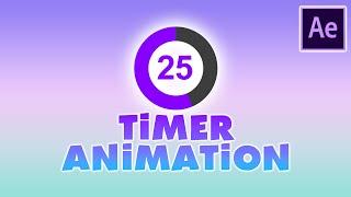 Easy Countdown Timer Animation in Adobe After Effects (Tutorial)