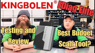 Our New Best Budget Scan Tool? Kingbolen EDiag Elite Scan Tool Testing and Review.