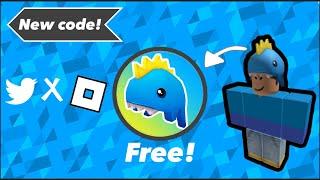 *FREE promocode* Twitter X Roblox! Socialsaurus Flex Dino Hat!