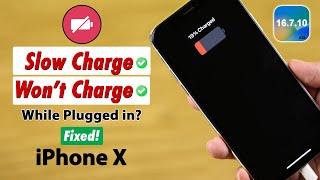 iPhone X Not Charging? Fix It!