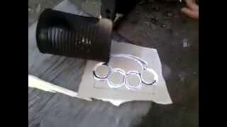 Как сделать кастет из свинца в домашних условиях/How to make brass knuckles