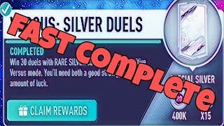 How to fast complete objective Versus: Silver duels / PACYBITS 20