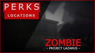 Project Lazarus: Perks locations on all Maps