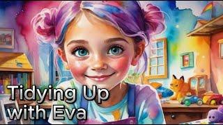 Tidying Up With EVA | Kids Story | Moral Story | learn English | bed time