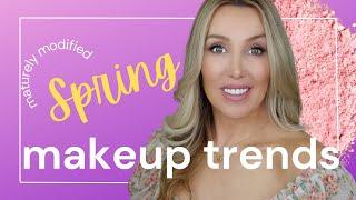 7 Hottest Makeup Trends for Spring 2023 | Maturely Modified #spring #makeup #beautytrends