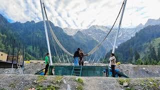 Rocket Bungee Jumping at Manali Solang valley / Roshni ki to Jaan hi nikal gyi / Bungee Jumping