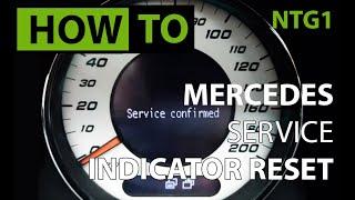 HOW TO: Reset Service Indicator Mercedes CLS, E-Class & CLK - W219, W211 &  W209