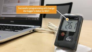 Testo 174 Mini Data Logger Setting Up Guide