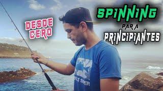 PASO a PASO   PESCA SPINNING para PRINCIPIANTES [Conceptos BÁSICOS]