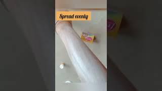 How to use bleach at home with fem gold cream bleach  . full body bleach honest review #misivlogs