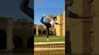 Express Yoga: Quick Stretches for Busy Risers #morningyoga #morningstretch #shunya #sunriseyoga