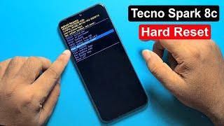 Tecno Spark 8c Hard Reset, Pattern Unlock | Tecno Spark 8c Fingerprint Unlock, Factory Reset 2025 