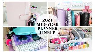 MY 2024 MID-YEAR PLANNER LINEUP  chatty journal and planner updates