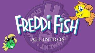 Freddi Fish Games - All Intros In Order (Gameplay/Walkthrough)