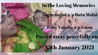 In Loving Memory Of Nagaranjini & Baby Varsha Funeral, 15th January 2021