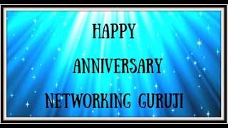 Happy Anniversary || Networking Guruji || New Website Lunched....