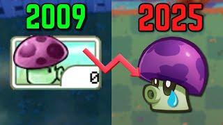 The Tattered History of Puff-shroom: PvZ's Most Nerfed Plant