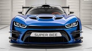 2026 Dodge Super Bee Revealed – The Most Beautiful American Muscle Car Yet!