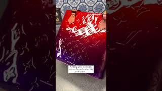 Dyeing my patent leather Louis Vuitton bag!
