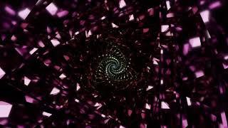 Футаж фиолетовый кристаллы абстракт /Footage purple crystals abstract